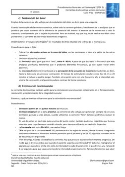 Corrientes de Alto Voltaje en Fisioterapia | PDF | Fisiología ...