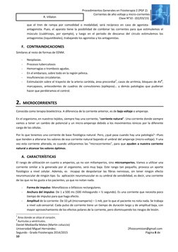 Corrientes de Alto Voltaje en Fisioterapia | PDF | Fisiología ...