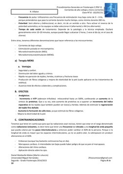 Corrientes de Alto Voltaje en Fisioterapia | PDF | Fisiología ...