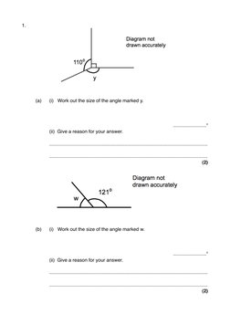 Grade 8 Angles Exam Questions | PDF | Triangle | Triangle Geometry