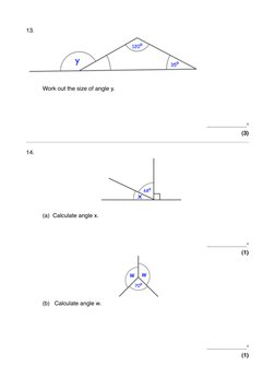 Grade 8 Angles Exam Questions | PDF | Triangle | Triangle Geometry