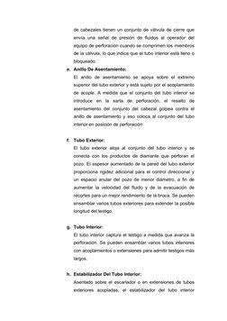 de cabezales tienen un conjunto de válvula de cierre que
envía  una  señal  de  presión  de  fluidos  al  operador  del
equip
