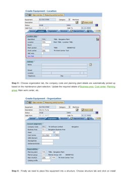 Creating Equipment in SAP PM | PDF | Computers