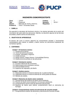 ESCUELA DE                                              
POSGRADO 
 
 
MAESTRÍA EN 
INGENIERÍA CIVIL 
 
 
 
 
1 
 
INGENIER