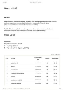 25/09/2019
Bloco M2-38 | CTA Eletrônica
https://www.ctaeletronica.com.br/cursos/modulo-2/blocos/bloco-m2-38/
1/49
Bloco M2-38