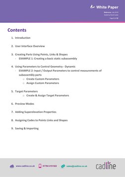 Introduction to Subassembly Composer | PDF | Parameter (Computer ...
