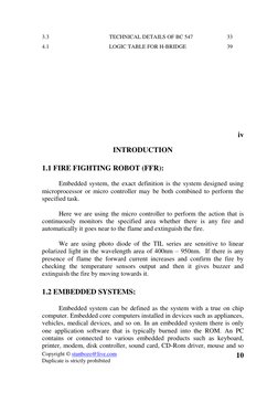 Fire Fighting Robot | PDF | Microcontroller | Analog To Digital Converter