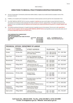 Wcl5 Form.pdf Employer's Accident Report Form W.Cl.2 | PDF | Identity Document ...