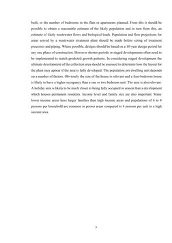3 
 
built, or the number of bedrooms in the flats or apartments planned. From this it should be 
possible to obtain a reas