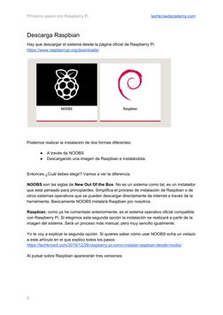 Primeros pasos con Raspberry Pi​                                                       ​techkrowdacademy.com (https://techkro