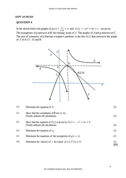 Grade 12 Functions and Graphs Notes | PDF | Teaching Mathematics
