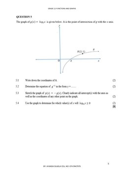 Grade 12 Functions and Graphs Notes | PDF | Teaching Mathematics