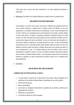 Salud Bucal en Adultos Mayores | PDF | Cepillo de dientes | Odontología