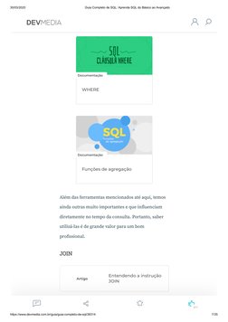 Guia Completo de SQL: Do Básico ao Avançado | PDF | PL/SQL | SQL
