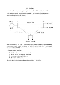 Load Flow Analysis Using Gauss-Seidel | PDF | Electric Power | Applied ...