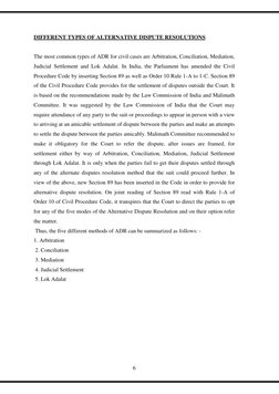 ADR Assignment | PDF | Alternative Dispute Resolution | Mediation