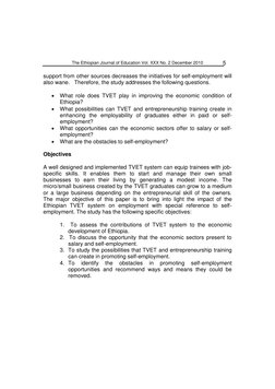 Ethiopian TVET System and Employment Impact | PDF | Vocational ...