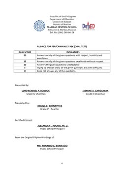 Republic of the Philippines
Department of Education
Division of