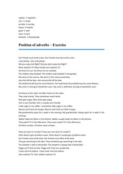 Adjective and Adverb Exercises | PDF | Language Arts & Discipline | Poetry