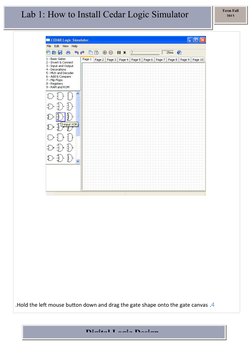 Cedar Logic Simulator Installation Guide | PDF | Digital Electronics ...