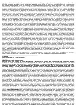 deja caer en la infecta cama, todavía se encuentra mal. Humara, a su lado, piensa para sí: «Y ahora podré poner en marcha mi