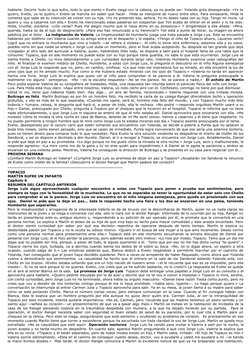 hablarte. Decirte 'todo lo que sufro, todo lo que siento.» Evelio niega con la cabeza, ya no puede ser. Yolanda grita desespe