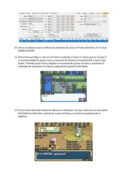 10. Ahora se deberá restar la diferencia obtenida de antes al Frame obtenido. En mi caso 
83496-4=83492. 
 
11. Ahora hay