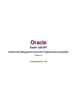 Oracle Order Management Cloud Essentials | PDF | Cloud Computing | Pricing