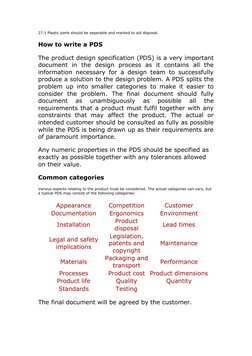 Pds Writing PDS Example | PDF | Specification (Technical Standard) | Design