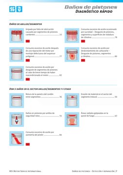 MSI Motor Service International 
Daños de pistones – Detección y reparación | 7
Daños de pistones
Diagnóstico rápido
Rotura d