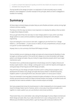 In order to compare two objects for equality, we ask the class itself to do comparison instead of
*Client* class doing that c