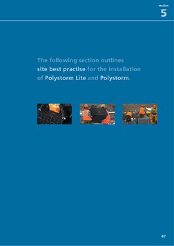 Poly Storm R Modular Cell Polystorm Installation Guidelines | PDF | Pipe (Fluid Conveyance) | Soil