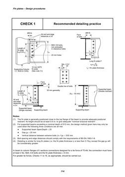 Fin Plate Connection Design Guide | PDF | Bending | Beam (Structure)