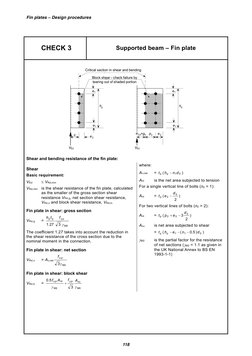 Fin Plate Connection Design Guide | PDF | Bending | Beam (Structure)