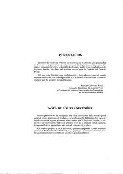 PRESENTACION
Siguiendo la tradición existente en nuestro país de ofrecer a la generalidad 
de los lectores españoles las gran