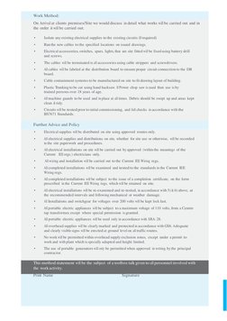 Work Method: 
 
On Arrival at clients premises/Site we would discuss in detail what works will be carried out and in 
the ord