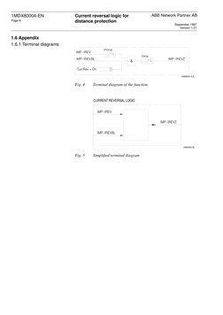 1MDX80004-EN
 
Page 6
Version 1.21
 
Current reversal logic for 
distance protection
 
September 1997
 
ABB Network Partner