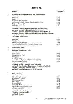 JSP 456 Defence Catering Manual Vol 1 | PDF | Foods | Food And Drink