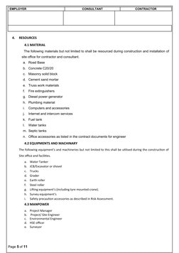 Method Statement for Site Office Construction | PDF | Emergency | First Aid