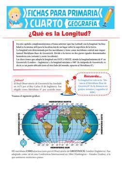 Veamos el siguiente gráfico:
¿Sabías?
El Real Observatorio de Greenwich fue fundado 
en 1675 por el Rey Carlos II de Inglater