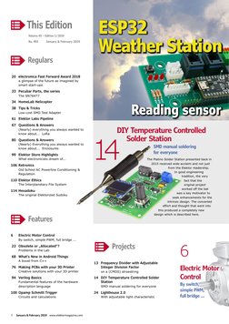 Elektor Electronics USA 2019 - 1-2 PDF | PDF | Electric Motor