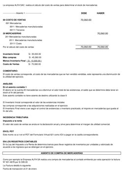 Asientos Contables de Ventas y Compras | PDF | Contabilidad | Impuestos