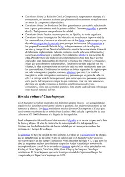 
Decisiones Sobre La Relación Con La Competencia: respetaremos siempre a la 
competencia, no haremos acciones que planteen e