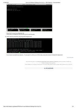 Configure FreePBX Network via CLI | PDF | Command Line Interface | Usb