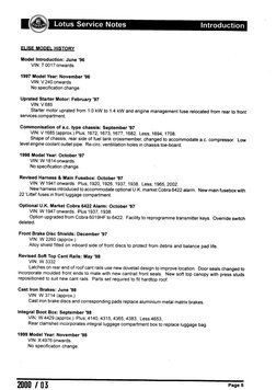 Lotus Elise Service Manual PDF | PDF