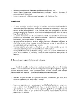 -
Retienes un momento el aire en esa posición contando hasta tres
-
Sueltas el aire, lentamente, hundiendo un poco estómago y