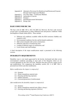 Appendix B 
Alternative Provisions For Reinforced and Prestressed Concrete 
Flexural And Compression Members  
Appendix C 
Tw