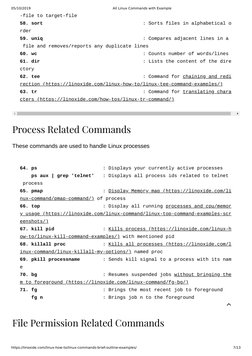 Comprehensive Linux Commands Guide | PDF | Computer Architecture ...