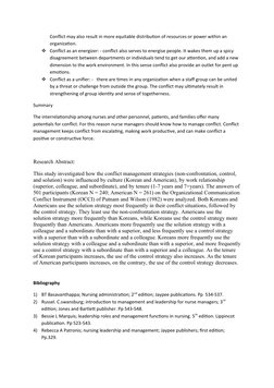 Conflict may also result in more equitable distribution of resources or power within an 
organization.
Conflict as an energi