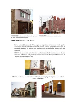 FIGURA 3.2: Columna de confinamiento que nace     FIGURA 3.3: Columna que nace de la losa 
del muro de m